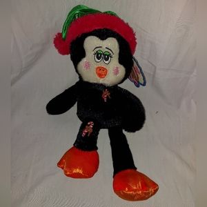 Christmas penguin plush